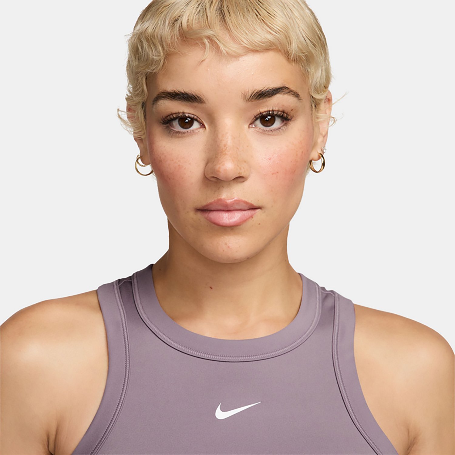 Nike Women's One Fitted Dri-FIT Cropped Tank Top - view number 3