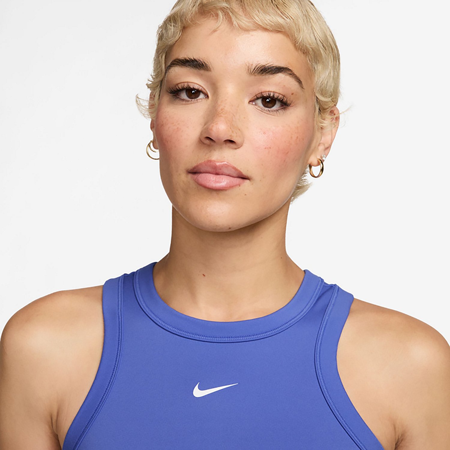Nike Women's One Fitted Dri-FIT Cropped Tank Top - view number 3