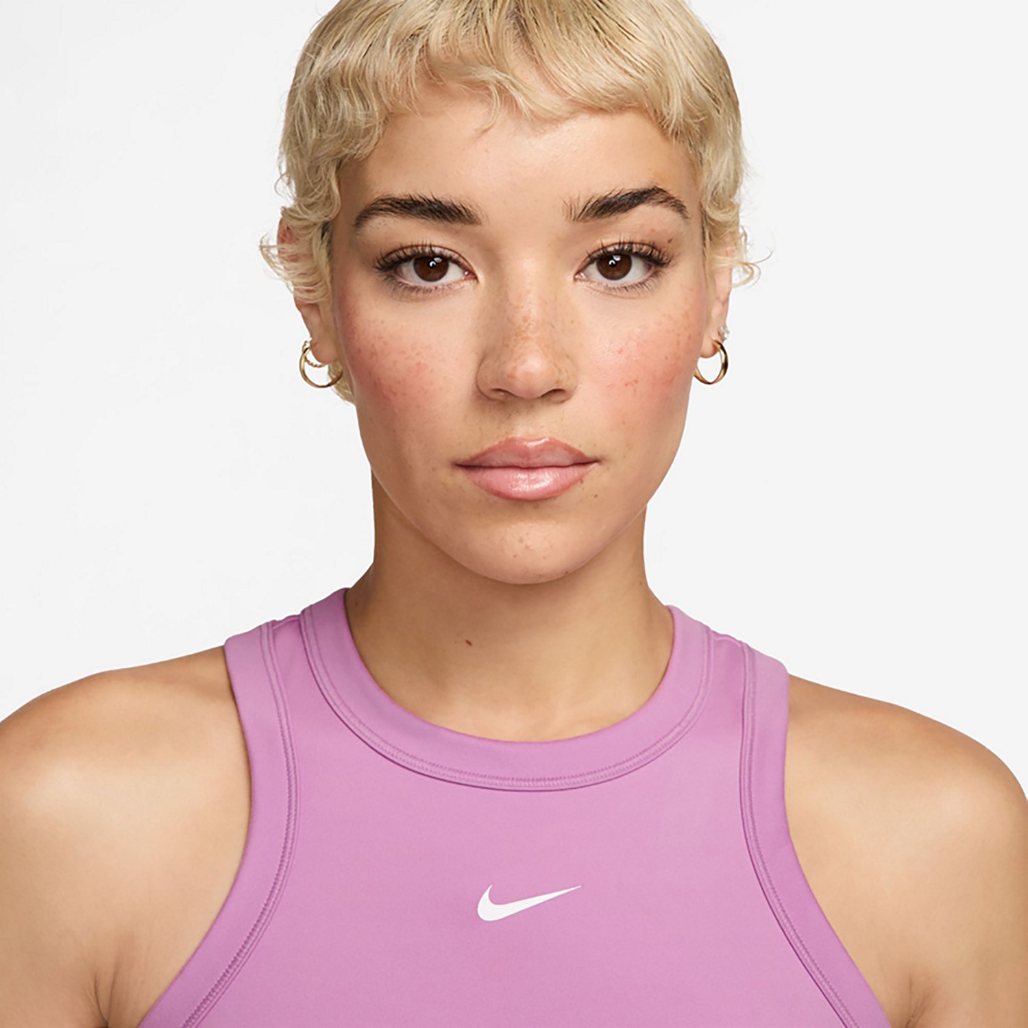 Nike Women's One Fitted Dri-FIT Cropped Tank Top - view number 3