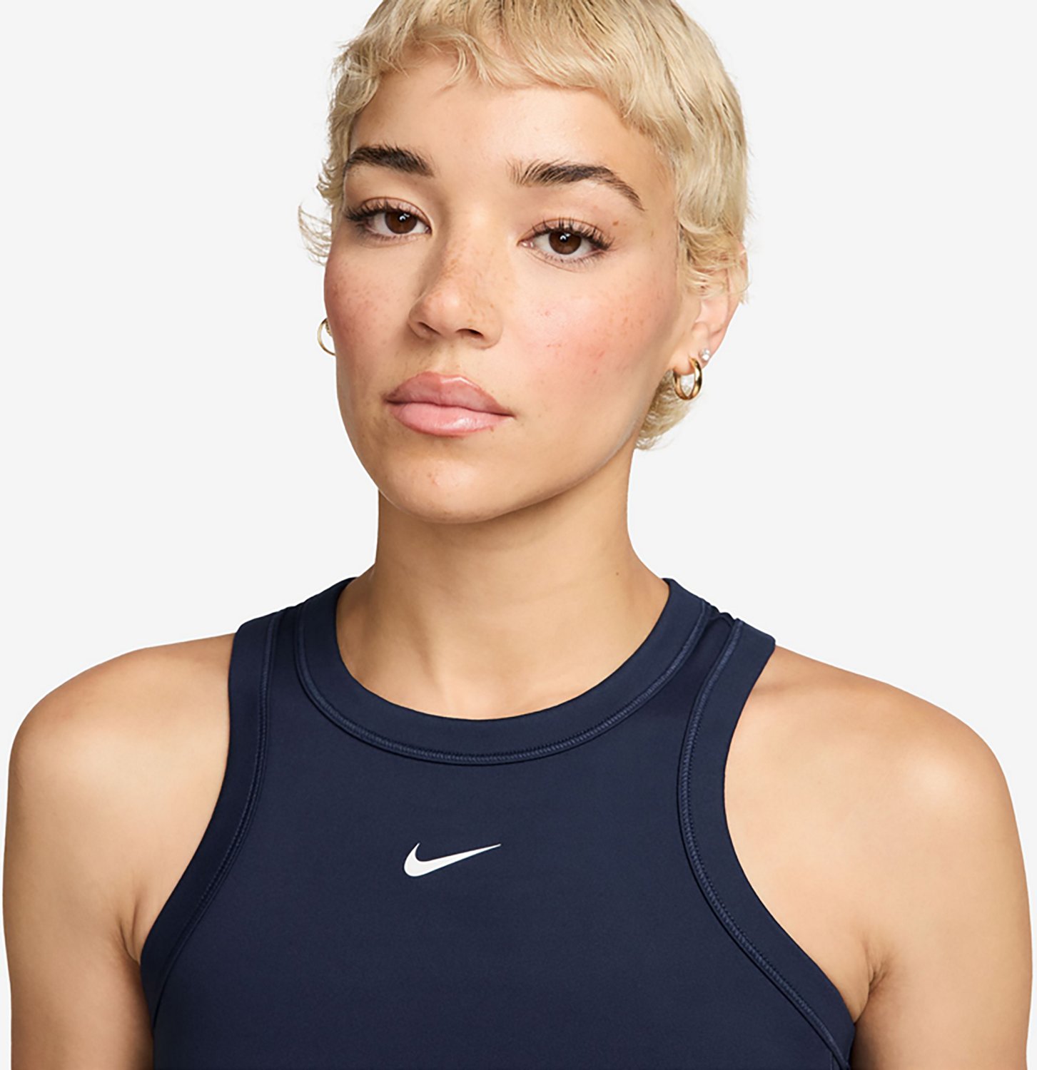 Nike Women's One Fitted Dri-FIT Cropped Tank Top - view number 3