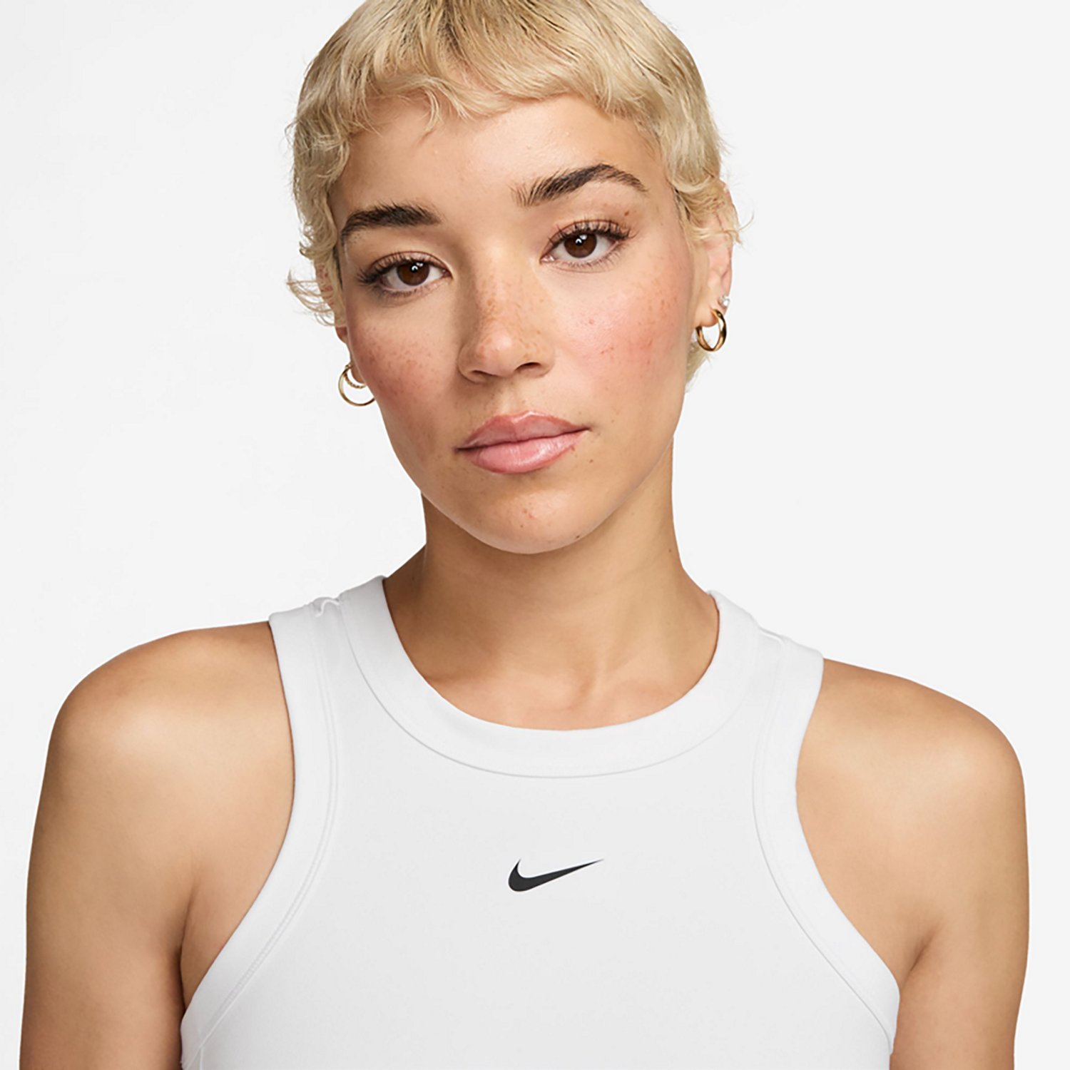 Nike Women's One Fitted Dri-FIT Cropped Tank Top - view number 3