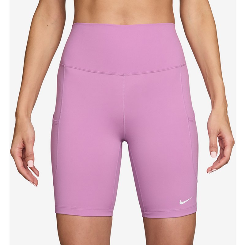 Nike Women's Dri-FIT High-Waisted Pocket Biker Shorts 8 in