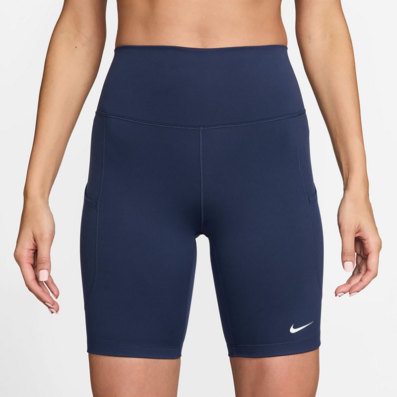 Nike Women's Dri-FIT High-Waisted Pocket Biker Shorts 8 in