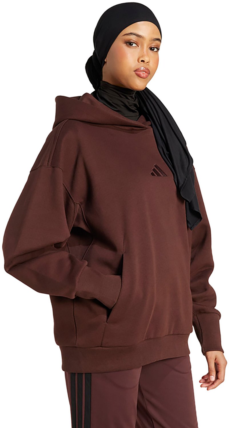 adidas Women's ALL SZN Fleece Boyfriend Hoodie                                                                                   - view number 5