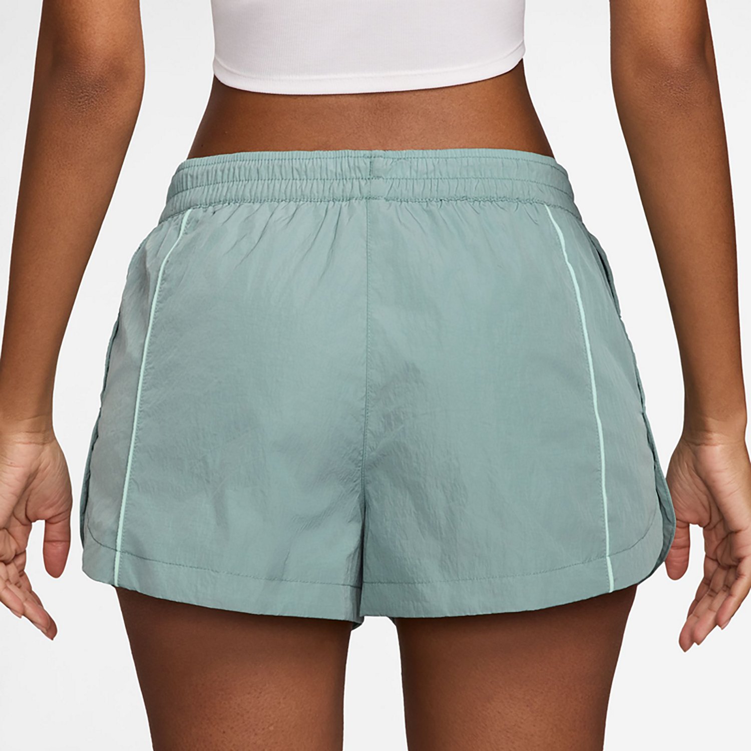 Nike Women's Sportswear Windrunner Woven Mid Rise Shorts 2 in - view number 2