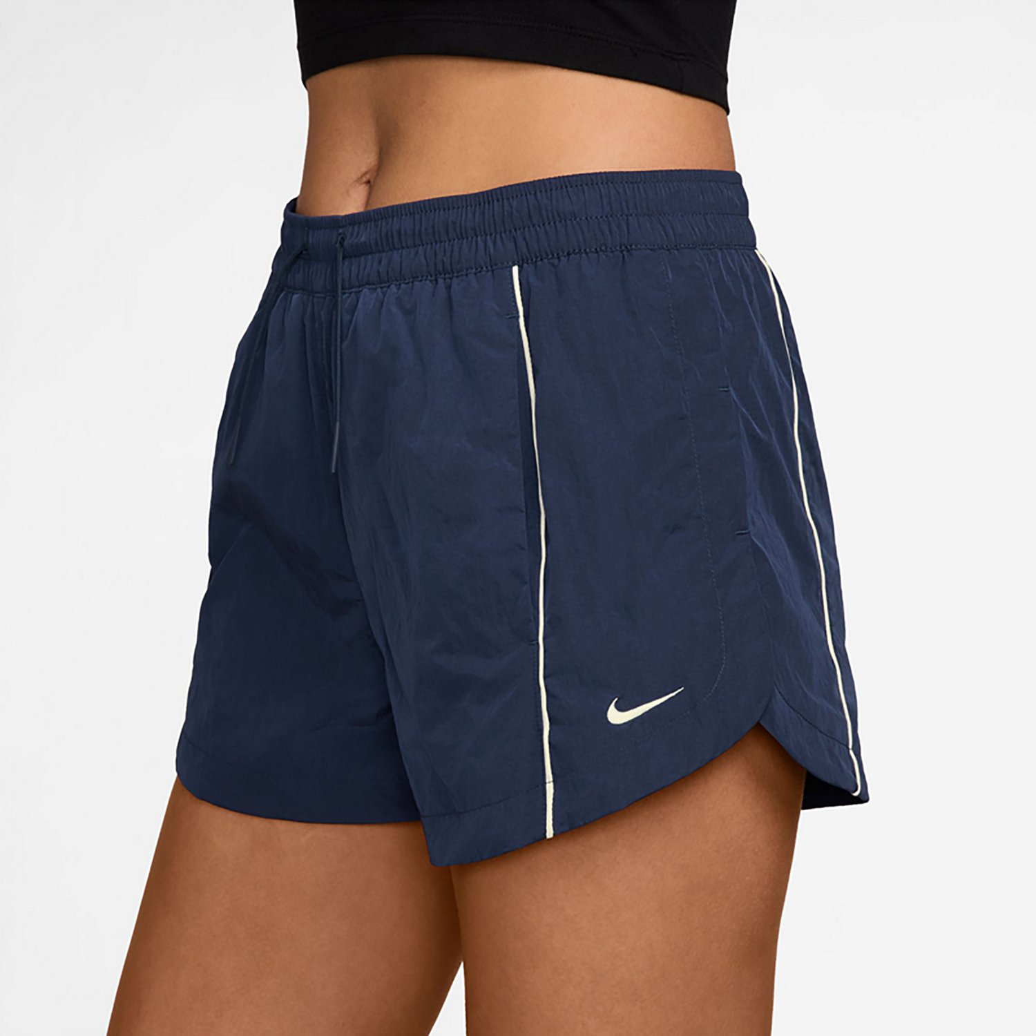 Nike Women's Sportswear Windrunner Woven Mid Rise Shorts 2 in - view number 3