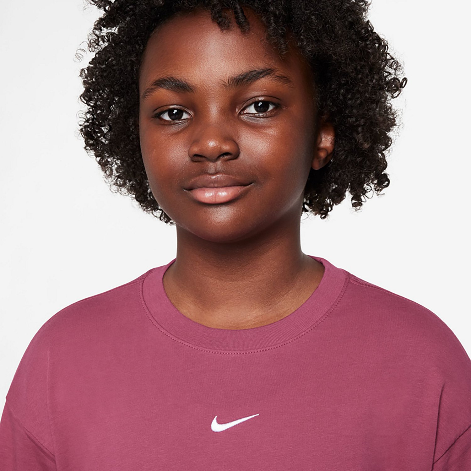 Nike Girls' Boxy Essential LBR Long Sleeve T-shirt - view number 3