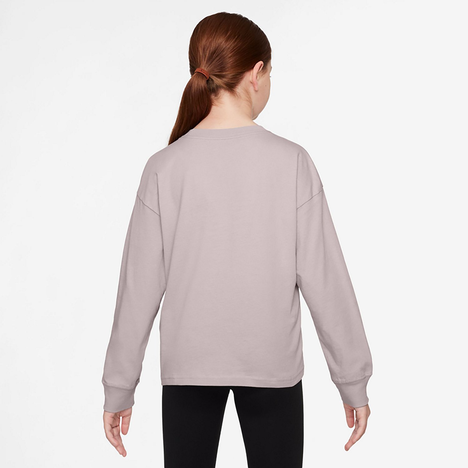 Nike Girls' Boxy Essential LBR Long Sleeve T-shirt - view number 2