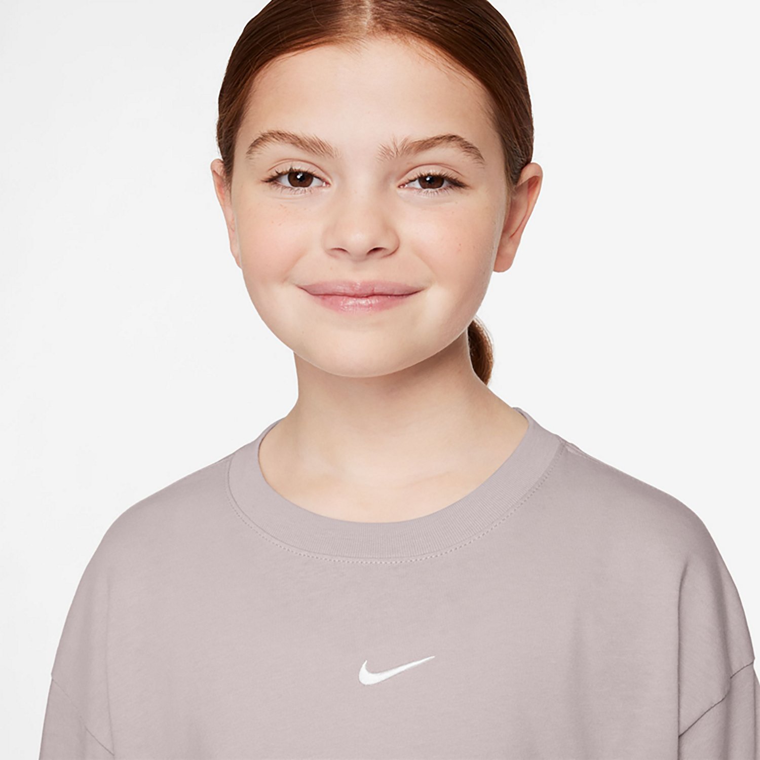 Nike Girls' Boxy Essential LBR Long Sleeve T-shirt - view number 3