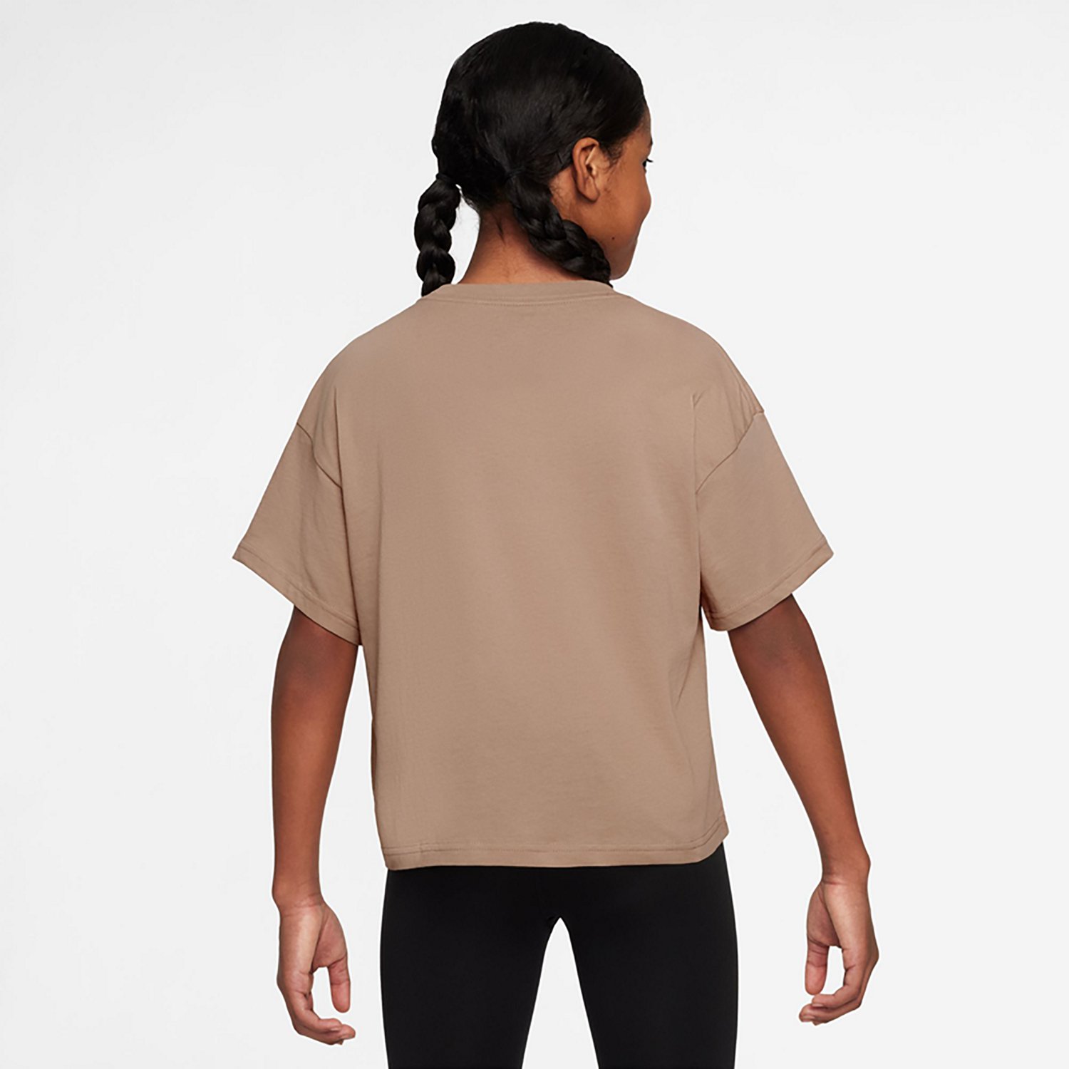Nike Girls' Sportswear Essential Boxy Short Sleeve T-shirt - view number 2