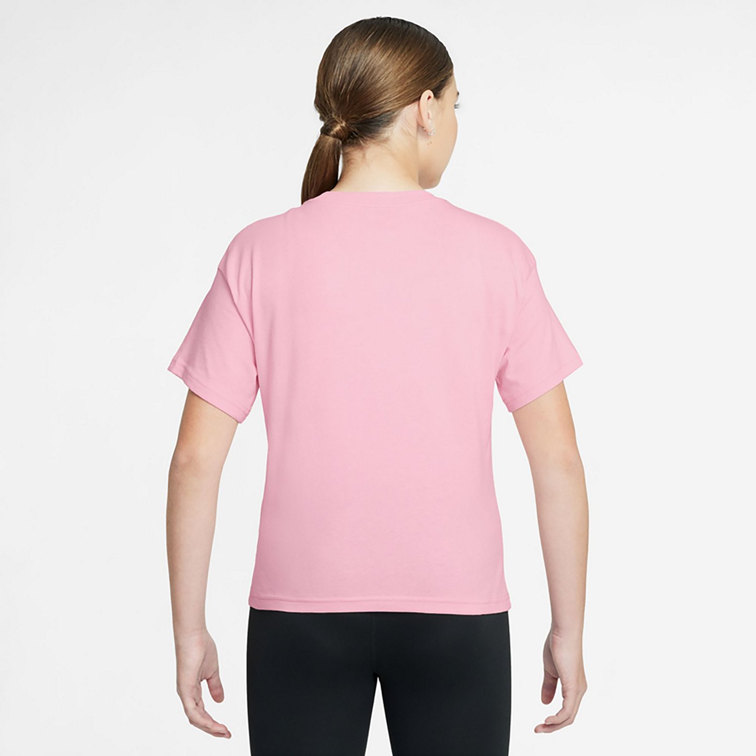 Nike Girls' Sportswear Essential Boxy Short Sleeve T-shirt - view number 2