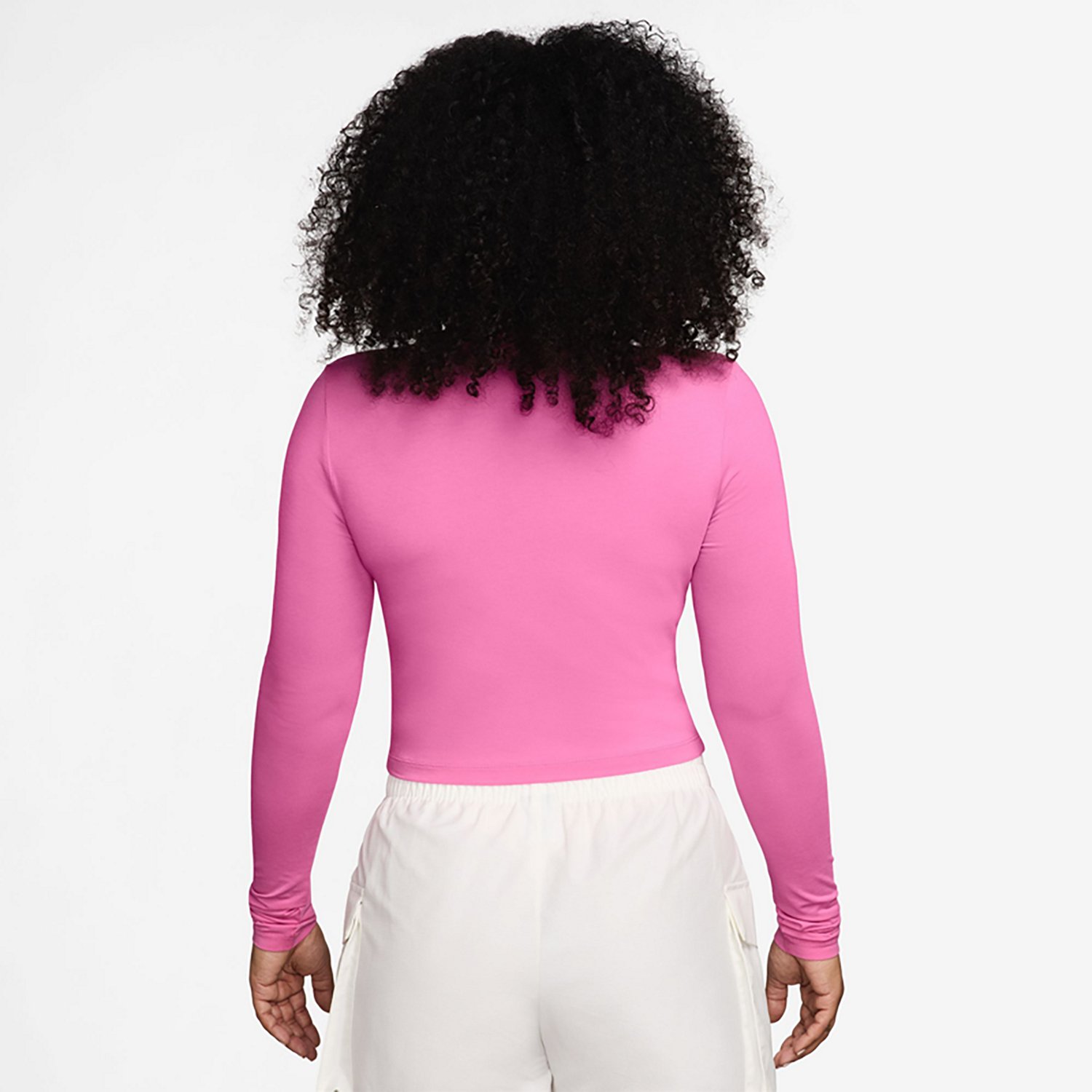 Nike Sportswear Women's Chill Knit Long Sleeve Cropped Top - view number 2