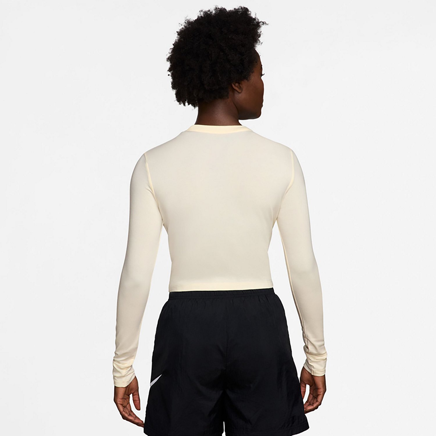 Nike Sportswear Women's Chill Knit Long Sleeve Cropped Top - view number 2