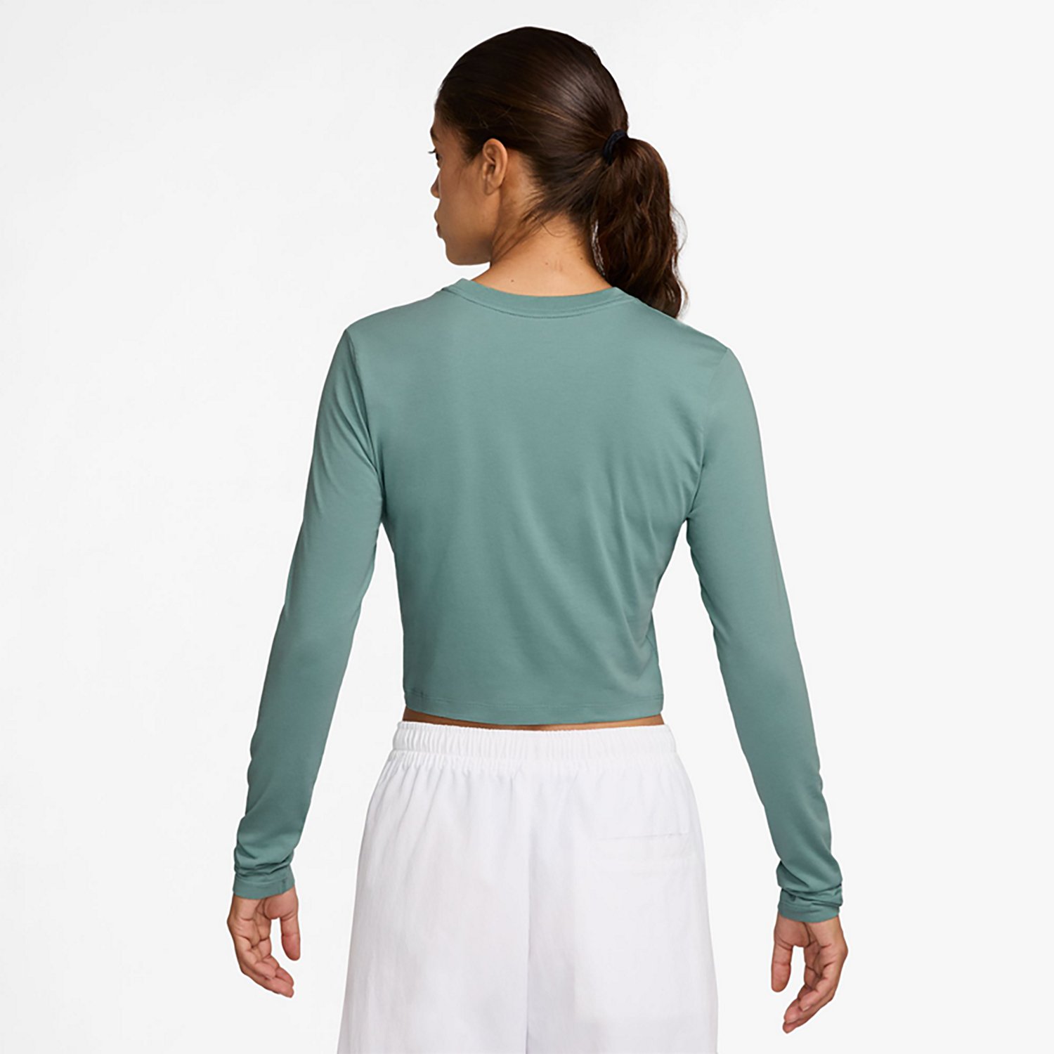Nike Sportswear Women's Chill Knit Long Sleeve Cropped Top - view number 2