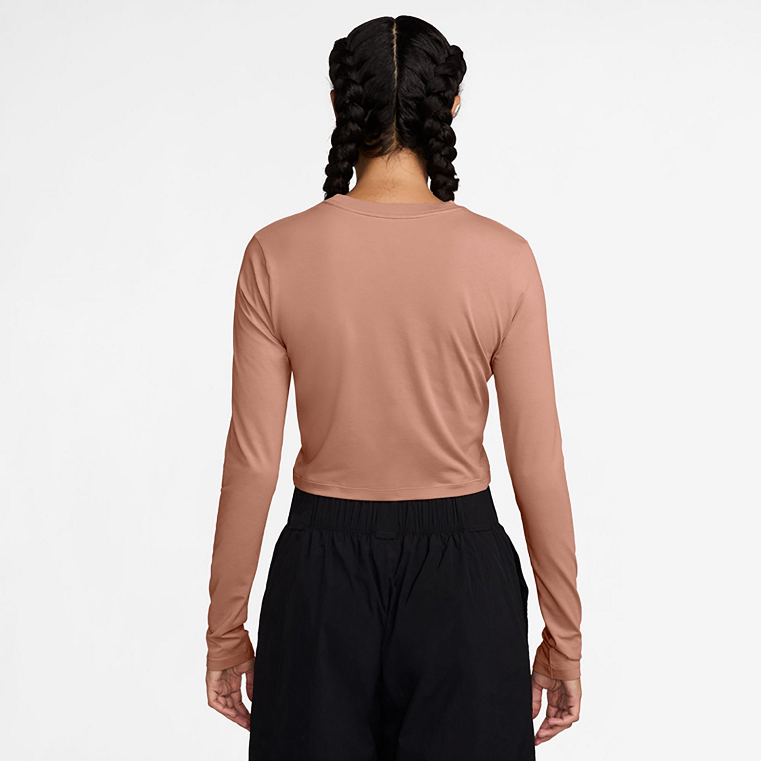 Nike Sportswear Women's Chill Knit Long Sleeve Cropped Top - view number 2