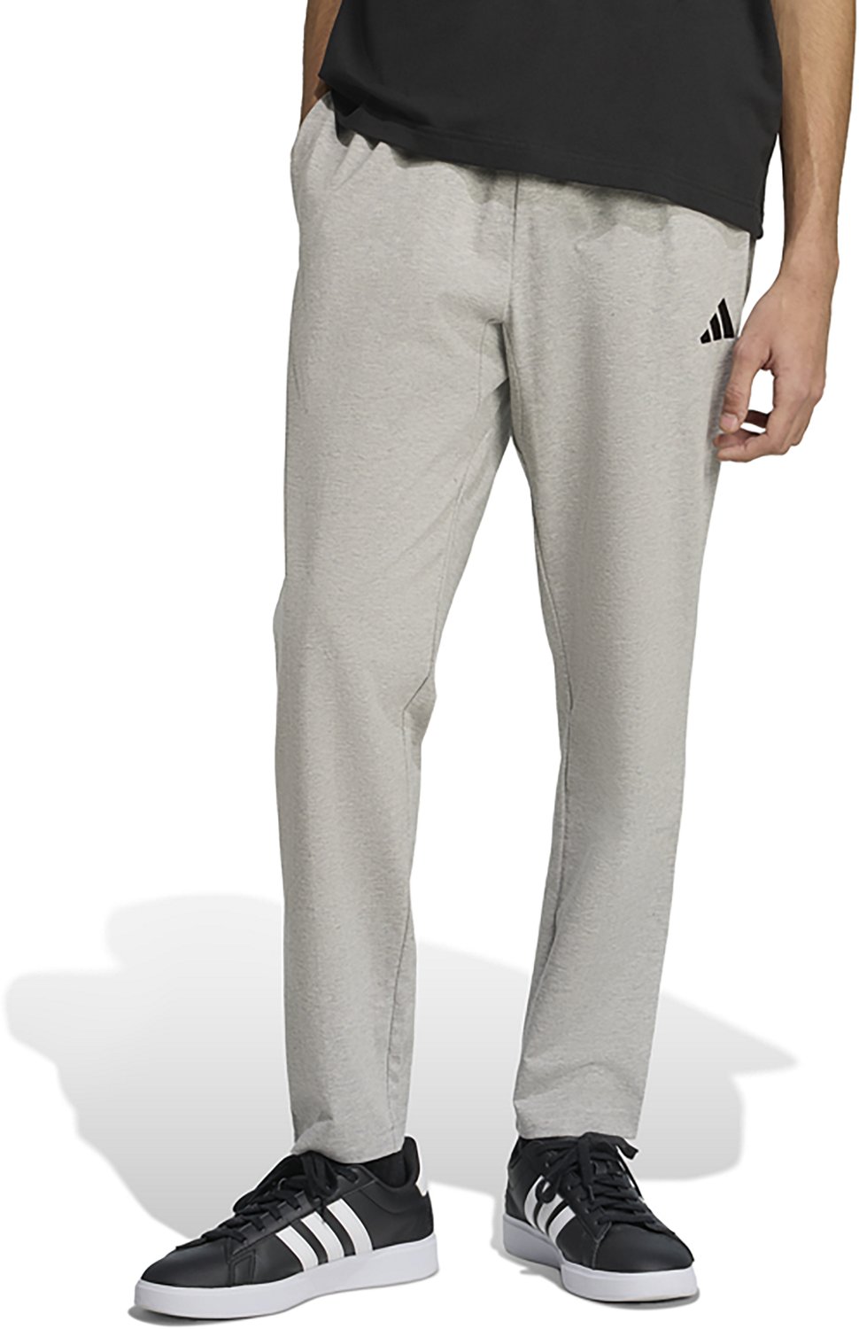 adidas Men's Essentials Linear Single Jersey Pants