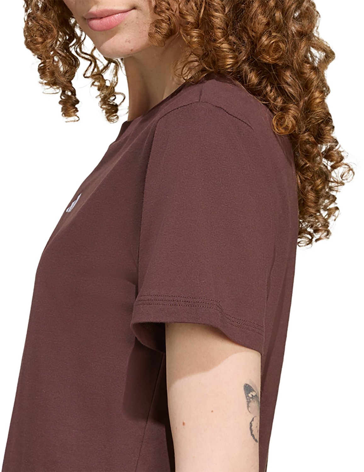 adidas Women's Essentials Small Logo Cotton T-shirt                                                                              - view number 3