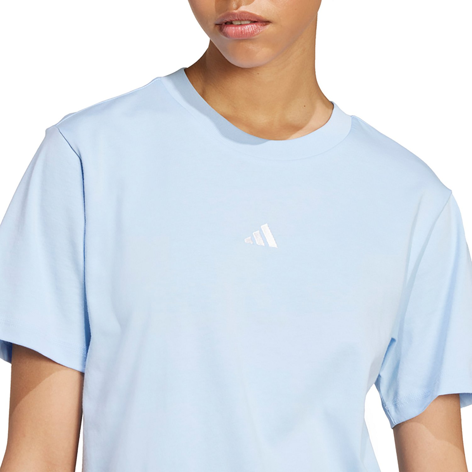 adidas Women's Essentials Small Logo Cotton T-shirt                                                                              - view number 3