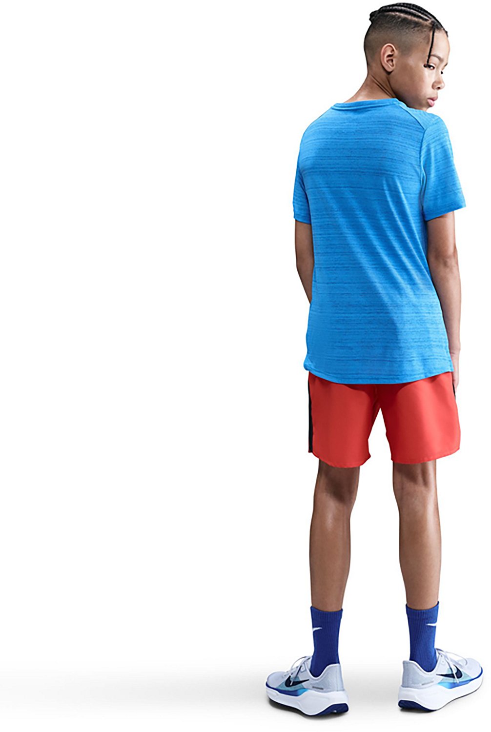 Nike Boys' Dri-FIT Miler Short Sleeve Shirt - view number 2