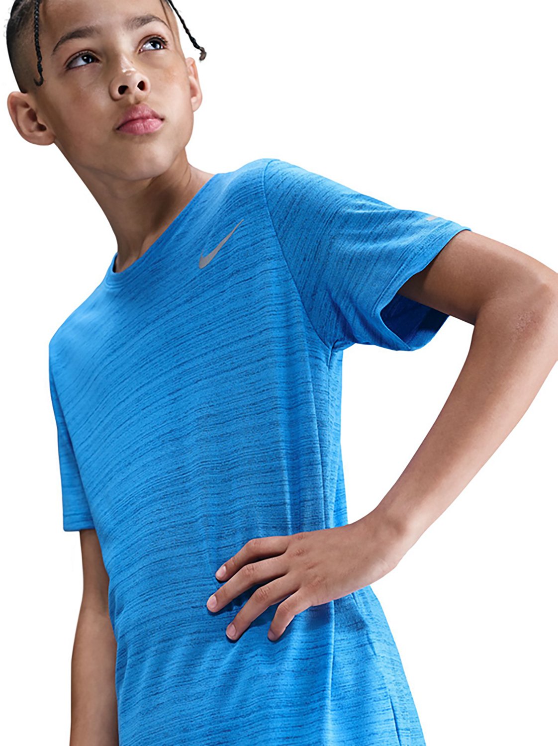Nike Boys' Dri-FIT Miler Short Sleeve Shirt - view number 3