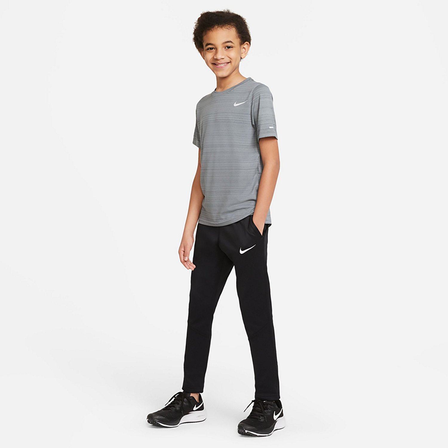 Nike Boys' Dri-FIT Miler Short Sleeve Shirt - view number 6