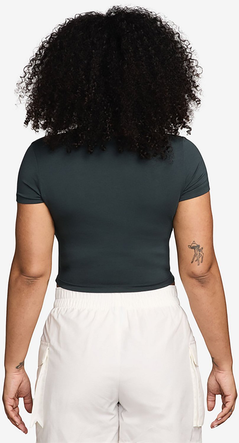 Nike Women's Sportswear Chill Knit Cropped T-shirt - view number 2