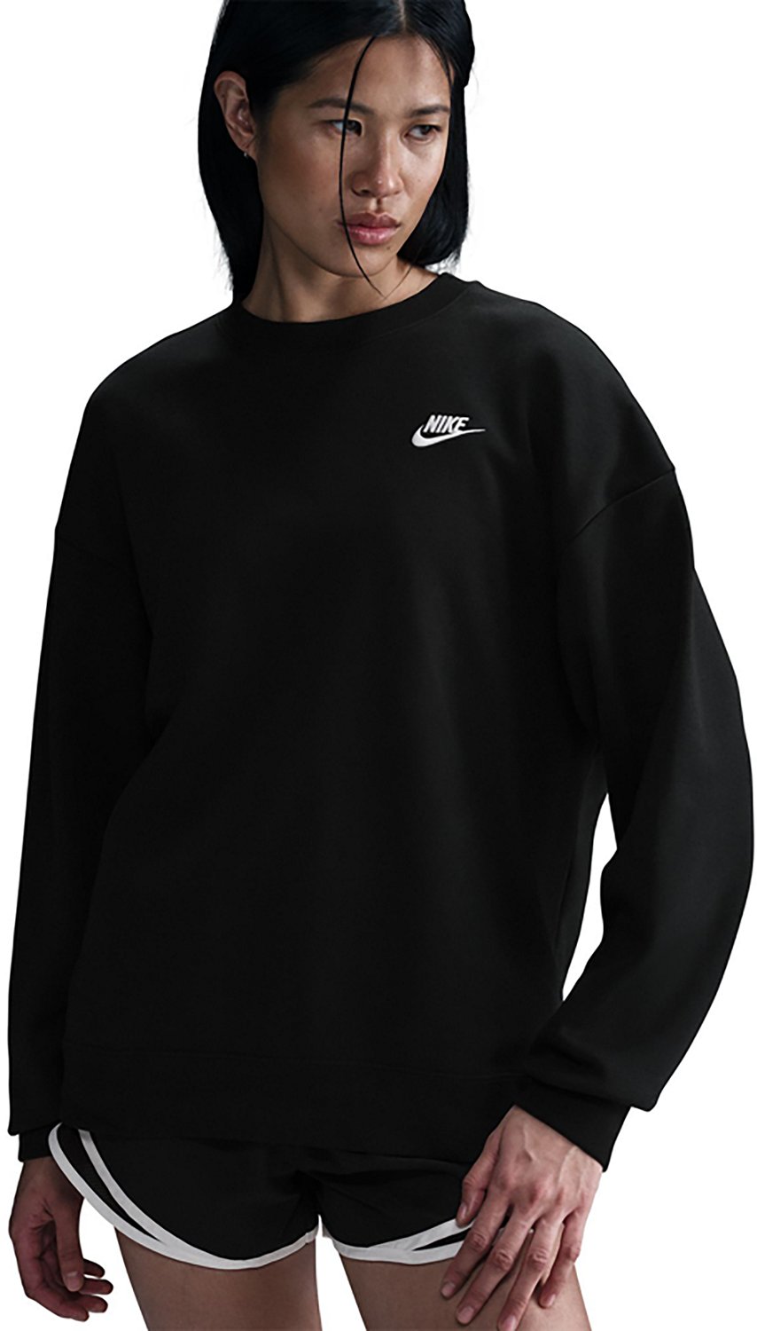 Nike Women's Sportswear Clube Fleece Loose Crew-Neck Sweatshirt - view number 6