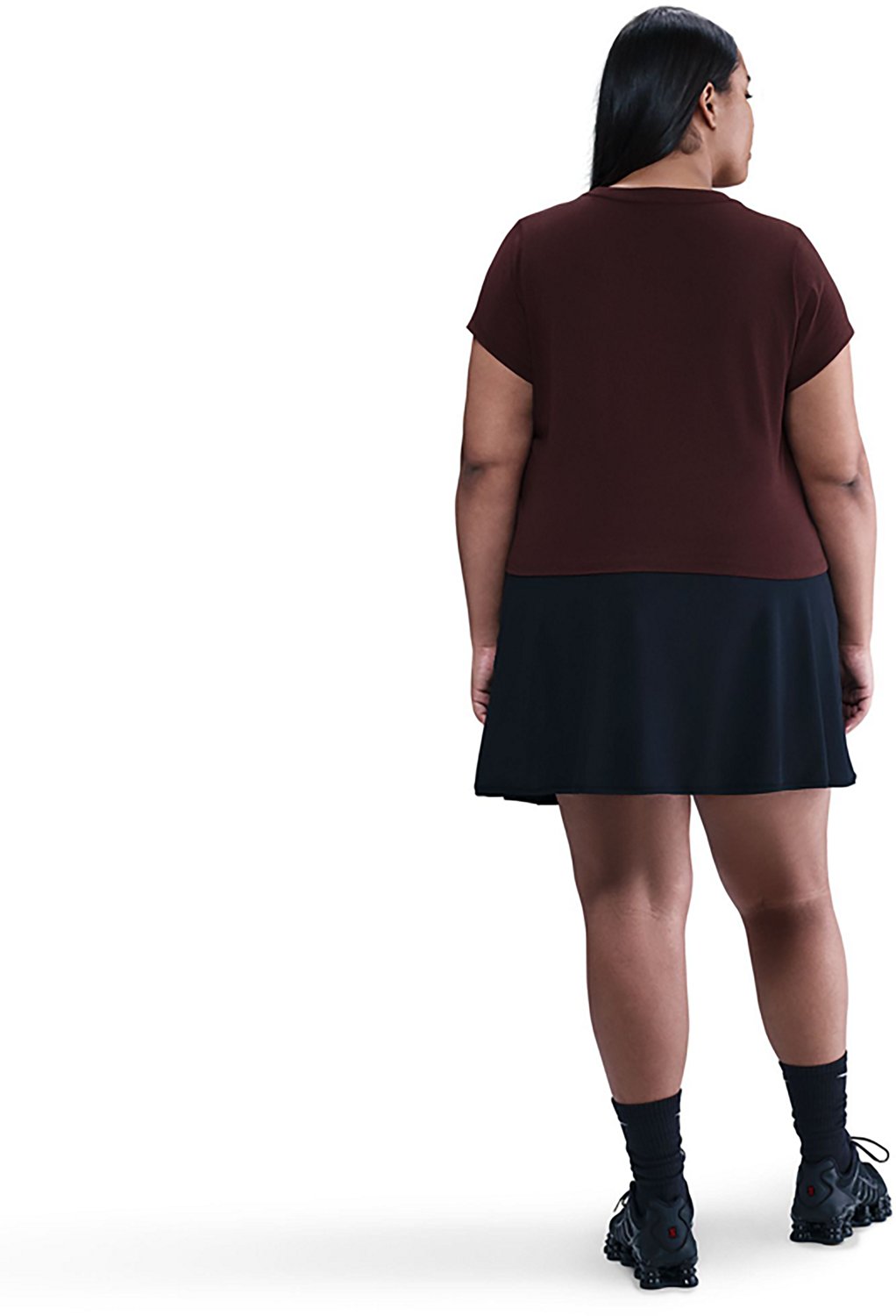 Nike Women's Sportswear Chill Knit Cropped Plus Size T-shirt - view number 2