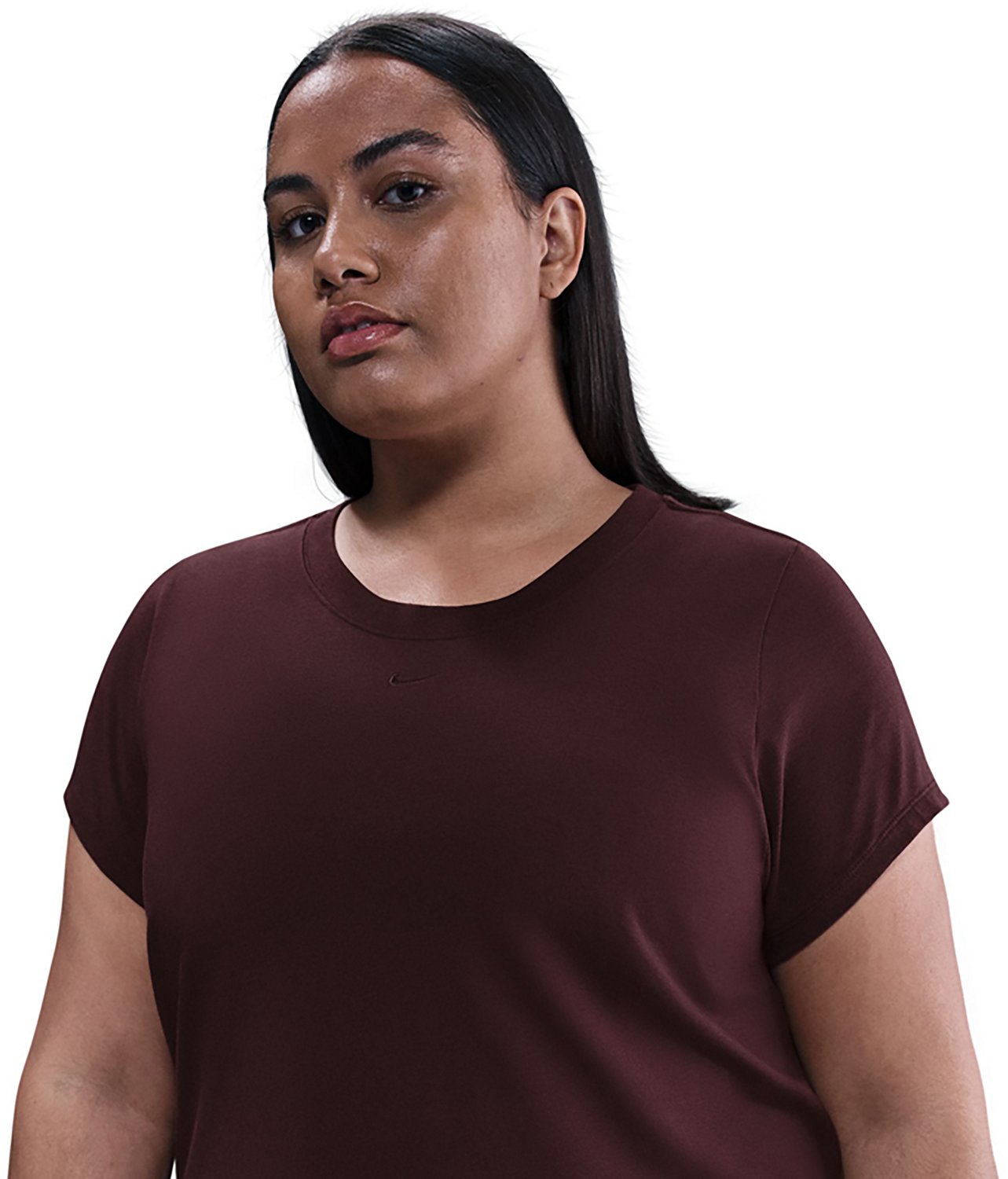 Nike Women's Sportswear Chill Knit Cropped Plus Size T-shirt - view number 3