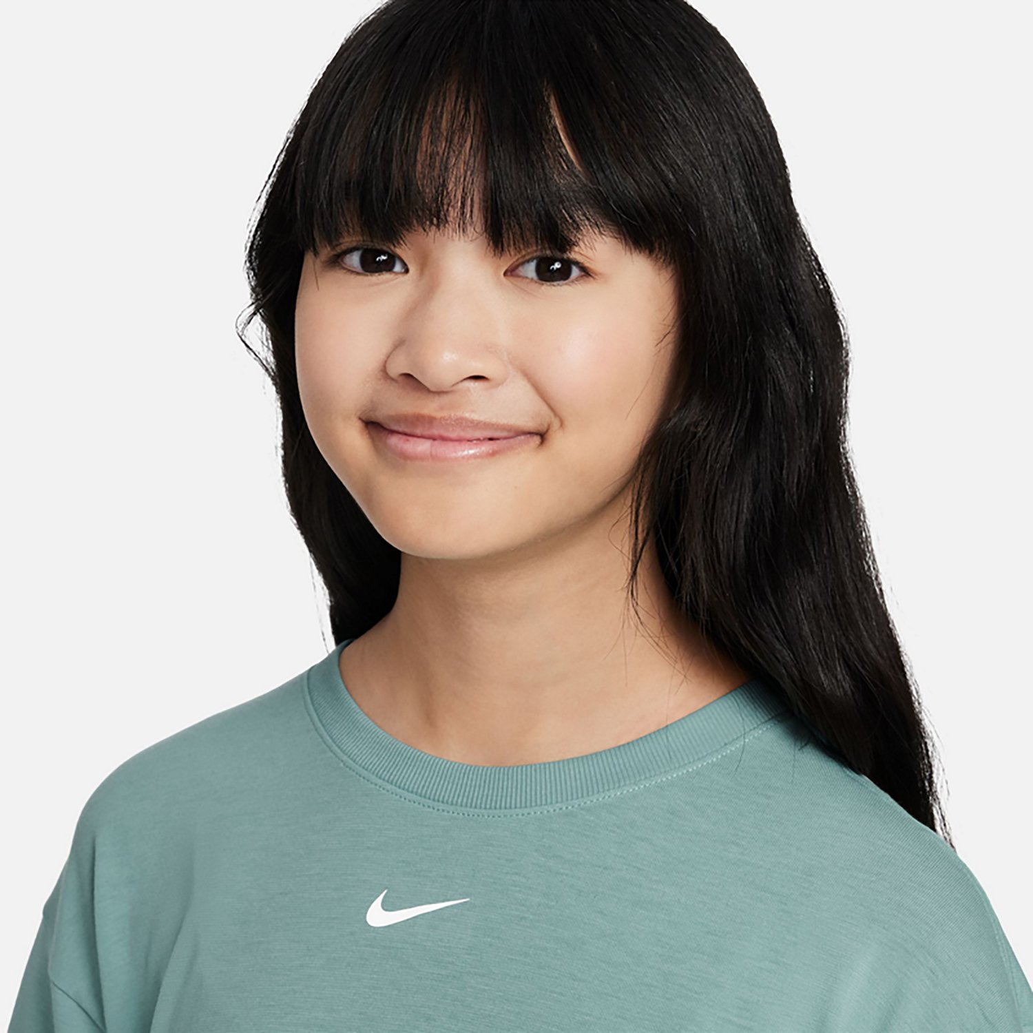 Nike Girls' One Relaxed Dri-FIT One Loose Short Sleeve Top - view number 3