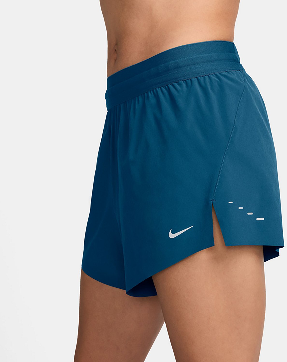 Nike Women's Swift Dri-FIT Mid Rise Running Shorts 2.5 in - view number 3