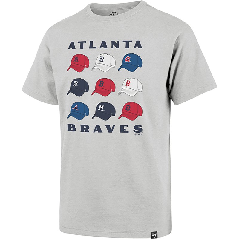 47 Kids' Braves Cap Off Franklin T-Shirt-image