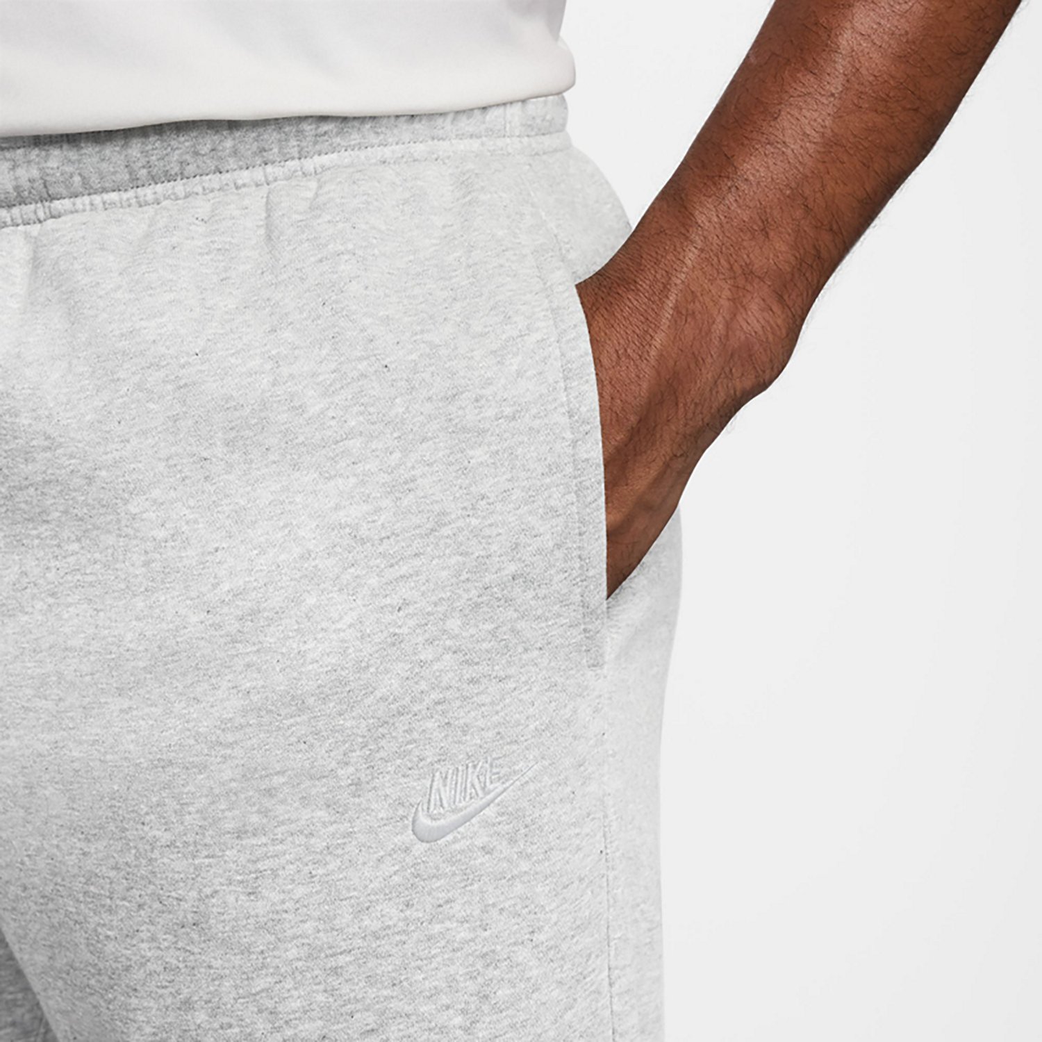 Nike Men's Club Open Hem Brushed Fleece Pants - view number 3