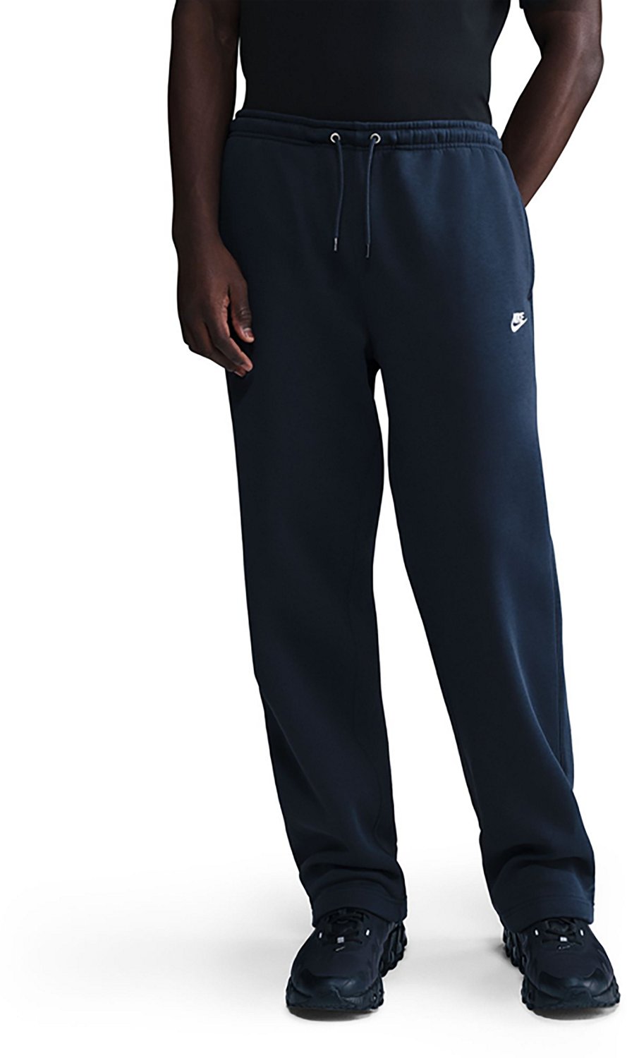 Nike Men's Club Open Hem Brushed Fleece Pants - view number 3