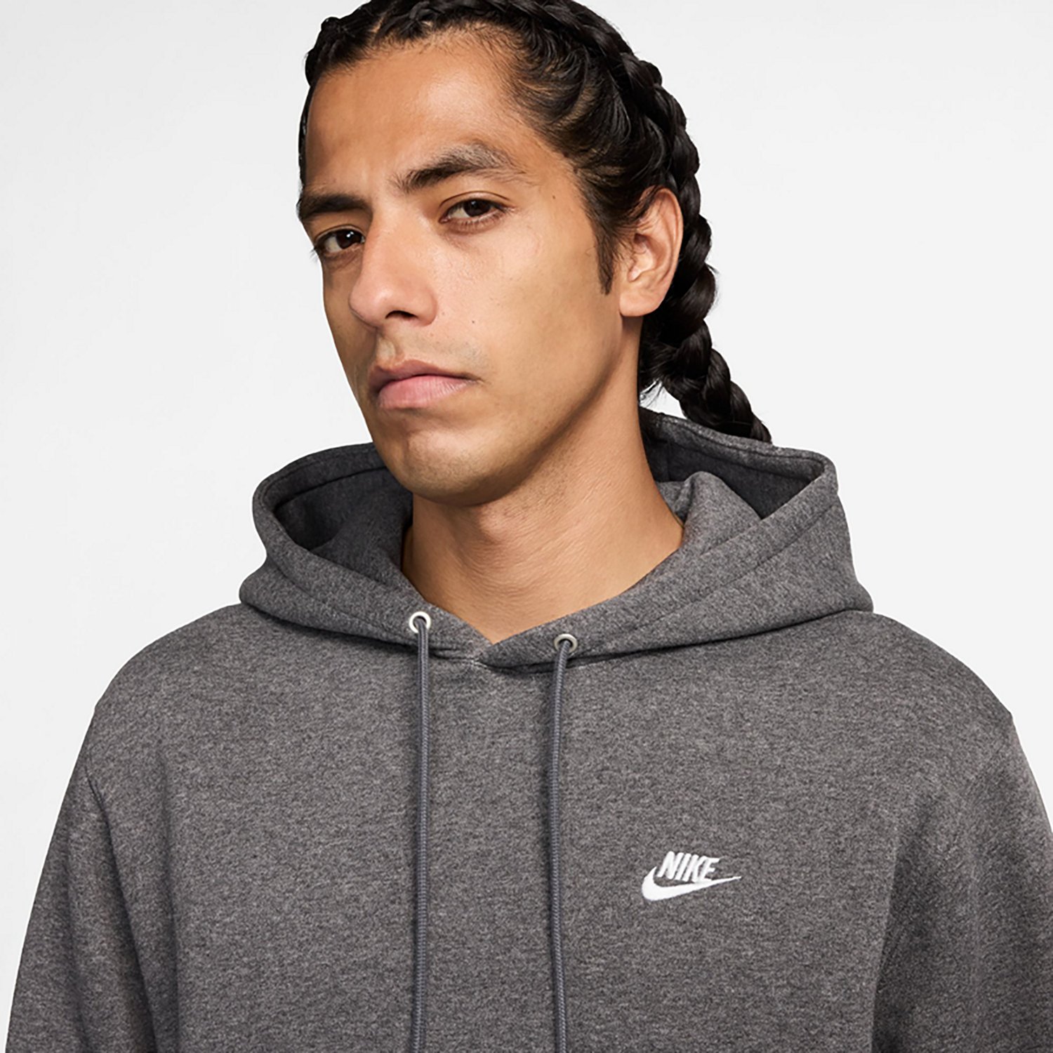 Nike Men's Club Pullover Fleece Hoodie - view number 3