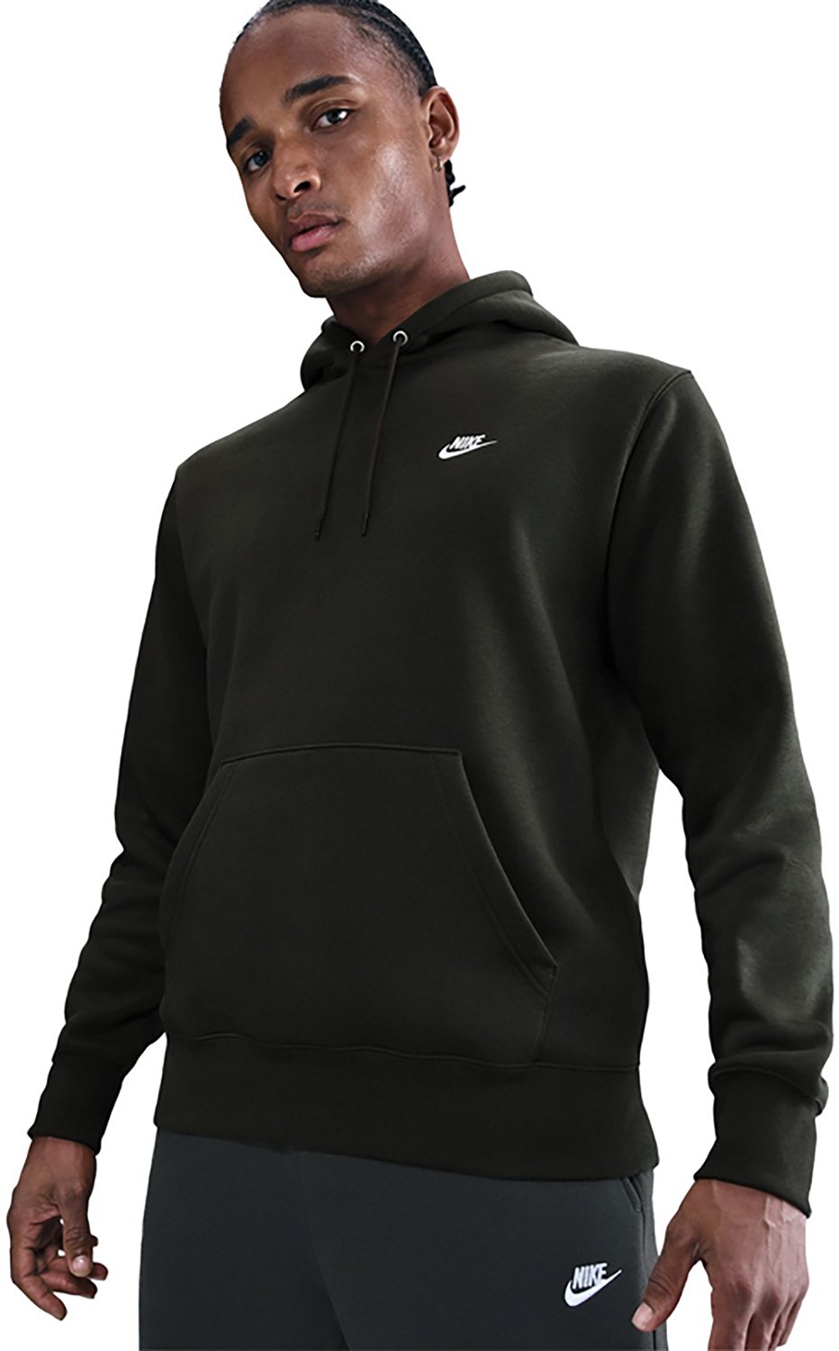 Nike Men's Club Pullover Fleece Hoodie - view number 3