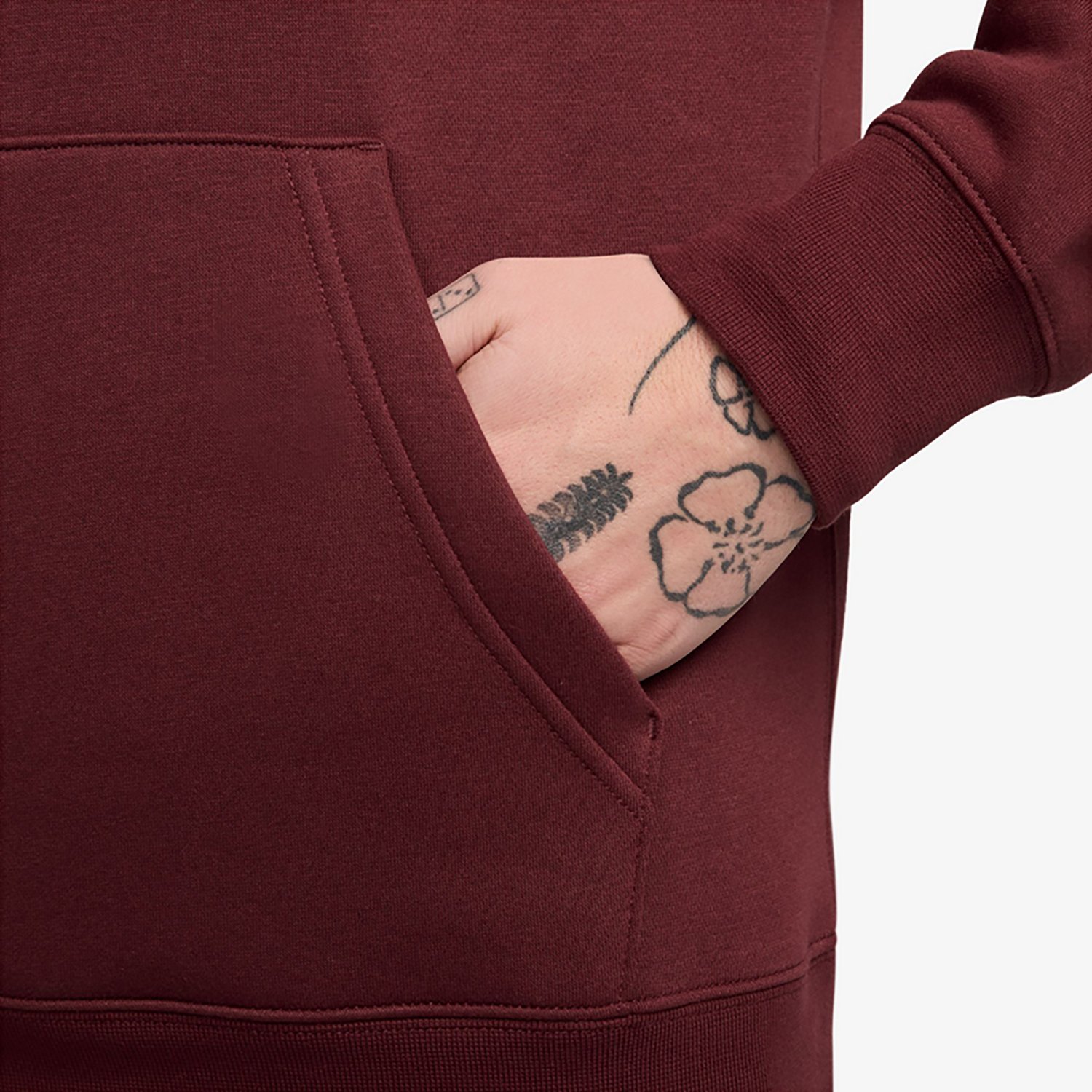 Nike Men's Club Pullover Fleece Hoodie - view number 3