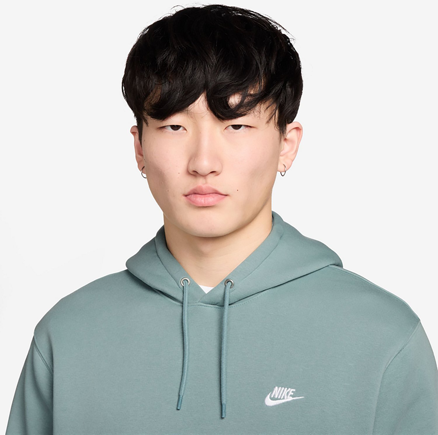 Nike Men's Club Pullover Fleece Hoodie - view number 3