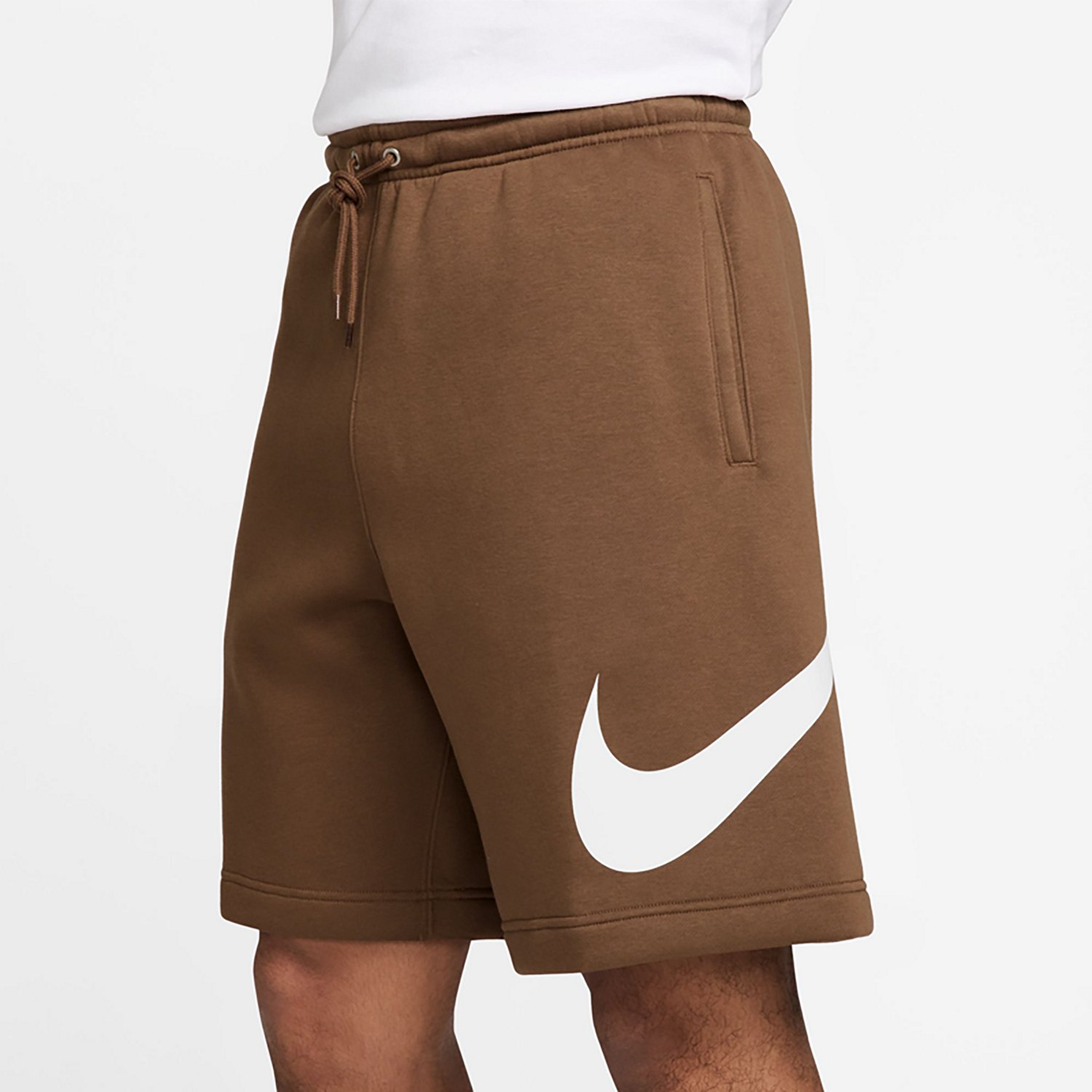 Nike Men's Club Brushed Fleece Graphic Shorts 7 in. - view number 3