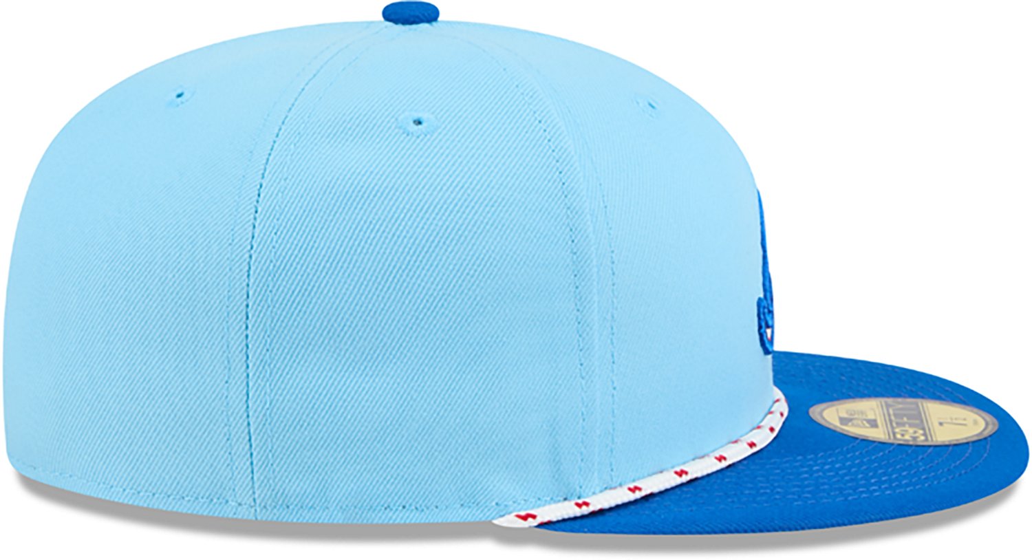 New Era Light Atlanta Braves 2025 Fourth of July 59FIFTY Fitted Hat - view number 5