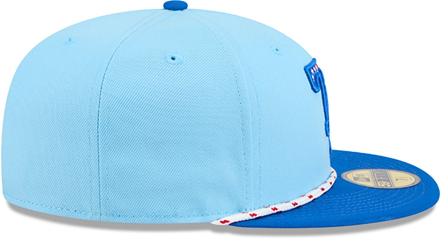 New Era Light Tampa Bay Rays 2025 Fourth of July 59FIFTY Fitted Hat - view number 5