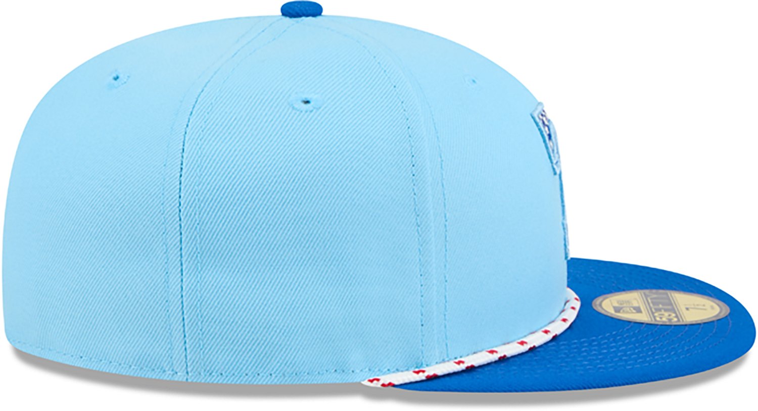 New Era Light Royal Texas Rangers 2025 Fourth of July 59FIFTY Fitted Hat - view number 5