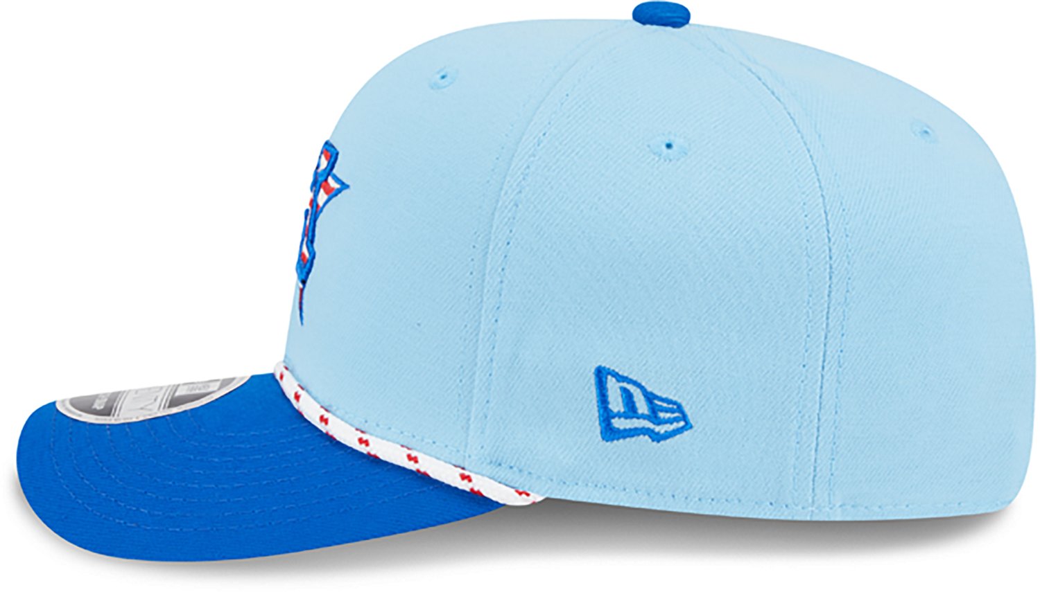 New Era Light Houston Astros 2025 Fourth of July 9SEVENTY Adjustable Hat - view number 4