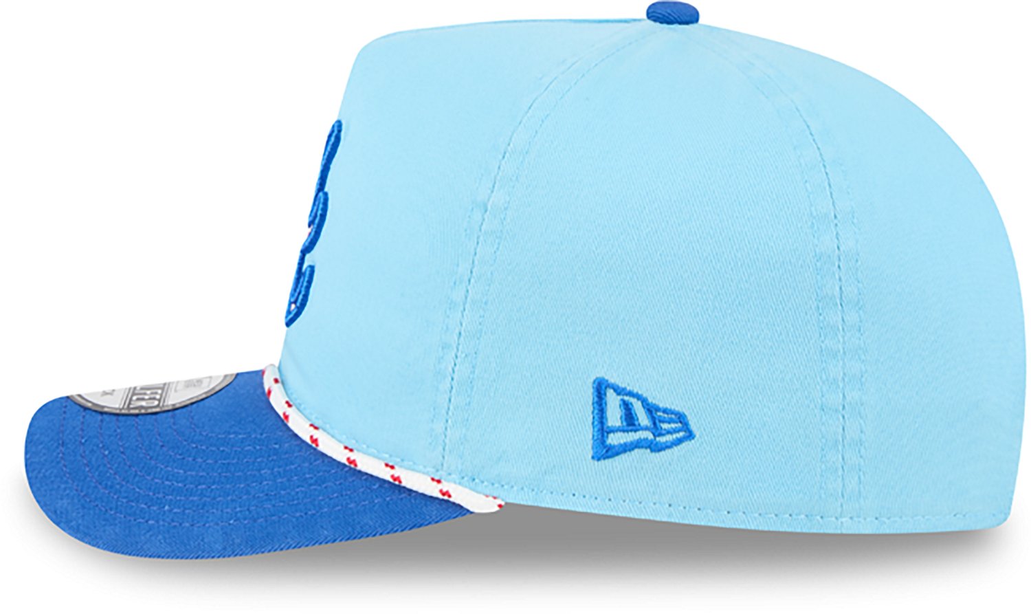 New Era Light Atlanta Braves 2025 Fourth of July Golfer Snapback Hat - view number 4