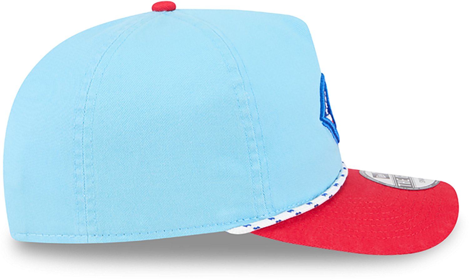 New Era Light Red Cincinnati Reds 2025 Fourth of July Golfer Snapback Hat - view number 5