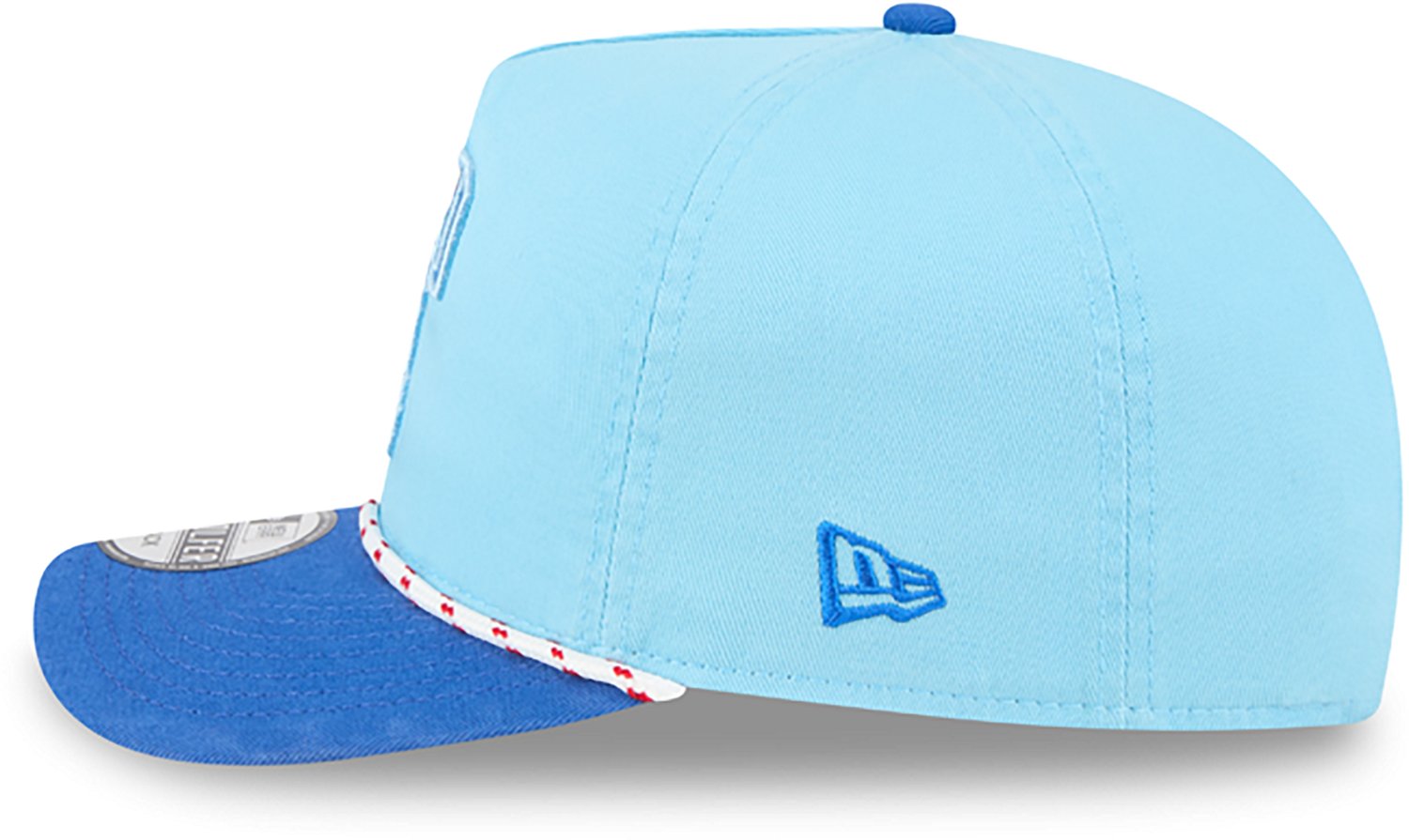 New Era Light Royal Texas Rangers 2025 Fourth of July Golfer Snapback Hat - view number 4