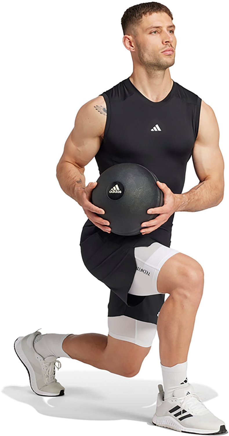 adidas Men's Techfit Base Shorts - view number 5