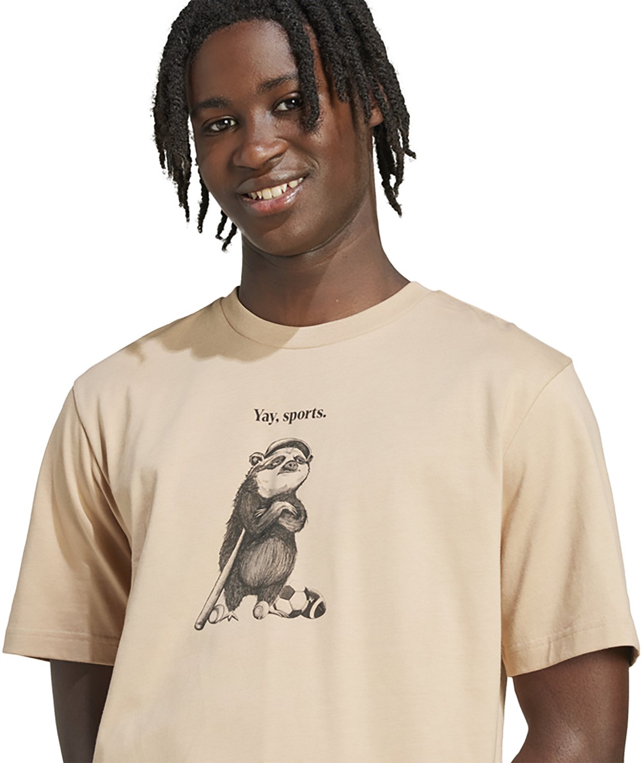 adidas Men's Yay Sports Character Graphic T-shirt - view number 4
