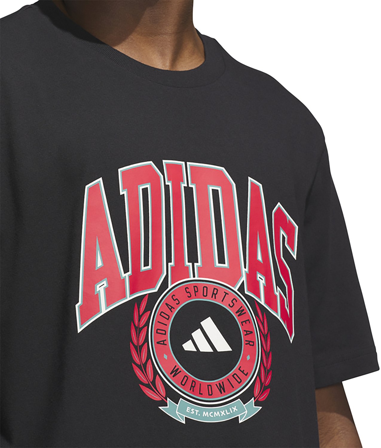 adidas Men's Varsity Chest Graphic T-shirt - view number 3