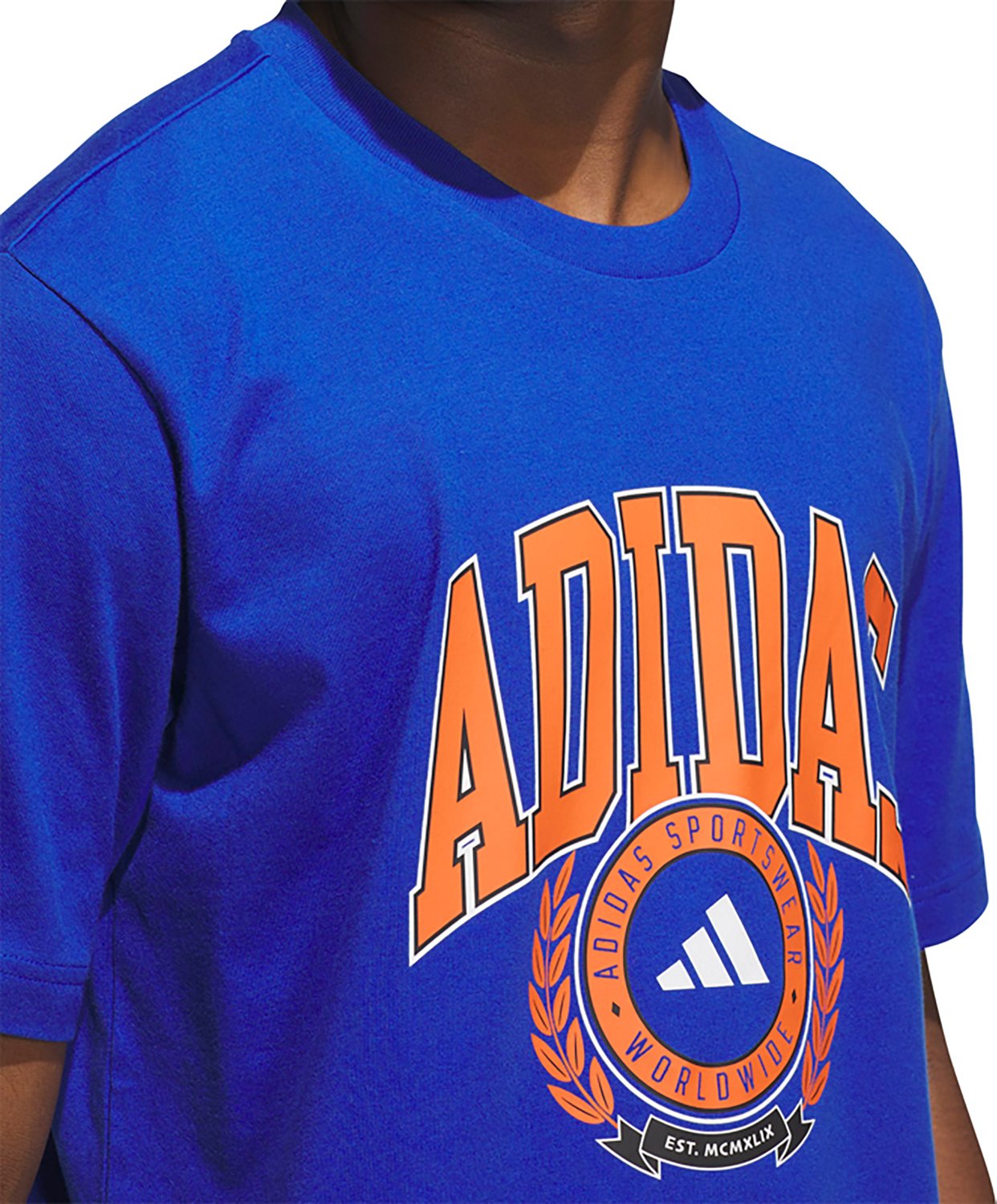 adidas Men's Varsity Chest Graphic T-shirt - view number 3